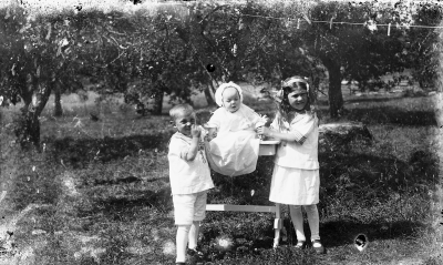 Lennart, Kerstin och Ingegärd Ekllund