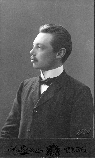 Lektor Erik Wahlberg, 1908