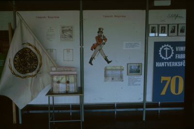 Utställning Vimmerby Borgerskap
Hantverksförening 70 år

090406/KG