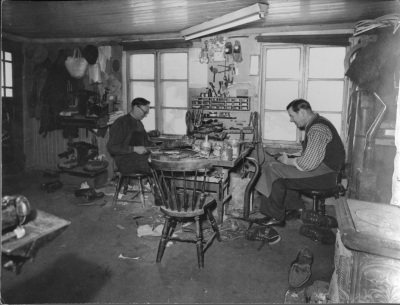 Einar Karlsson och  Tambour, Storebro.