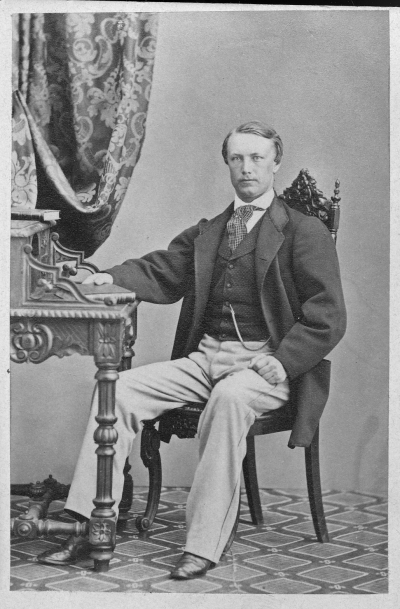 Kammarrättsrådet Edward August Hernblom f. 1832.