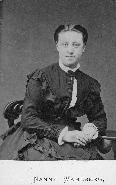 Nanny Wahlberg född Hult.