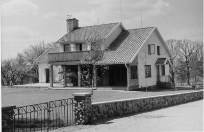 Näsområdet. Bengt Ansgarius- Svenssons villa. Nuvarande ägare  Wenström.