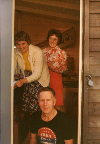 Bilder från Frisksportklubben Apollo. Klubbstuga och bastu vid Borstingen