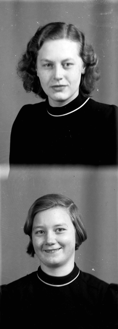 Porträtt 
1. Elsie Pettersson - Lundeheim Lund 
2. Pettersson 