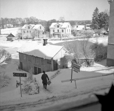 Skomakeri Karlsson på fatet
Norrtullsgatan

Dok.110201/KG

Rudaområdet 1971. T.E.