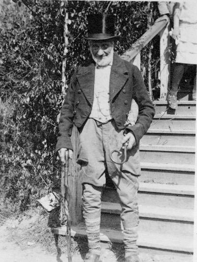 Anders Johan Andersson "Nue" i Nygård", utställningen 1924. 