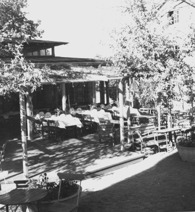Hotellträdgården.   T.E.
