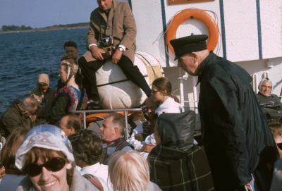 Båttur på "Ringskär" med gästande folkdansare 

090506/KG