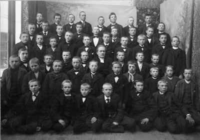 Skolklass.