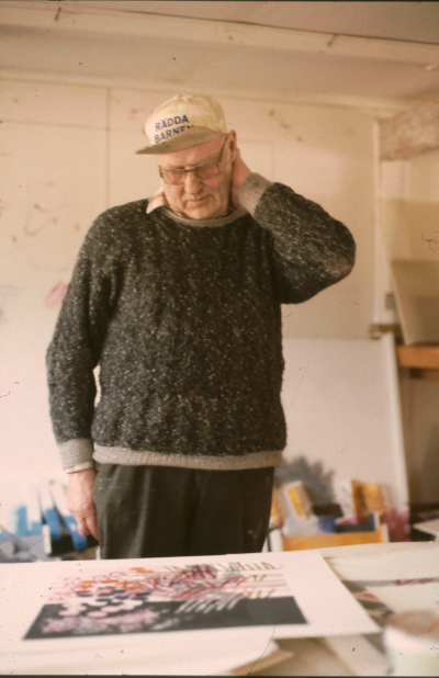 Man målning

090408/KG