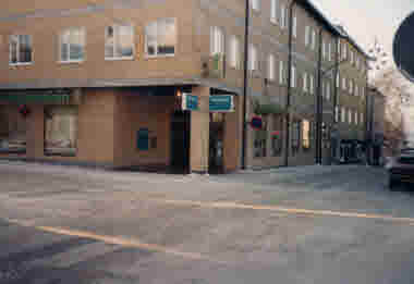 Föreningssparbanken Sevedegatan/ Kyrkogårdsgatan Vimmerby