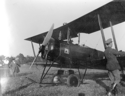 Kapten Saunders maskin vid Storholmen.     