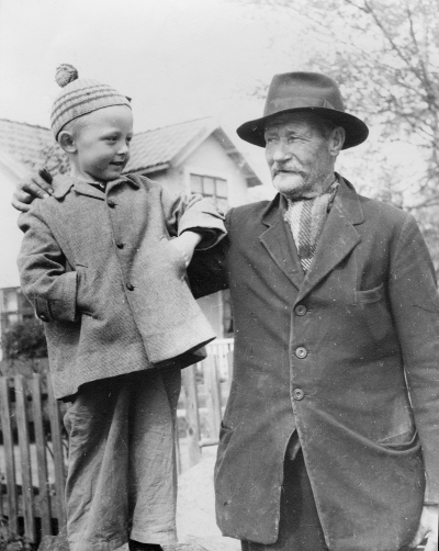 Bo Eriksson och "Kak" Lundberg.      