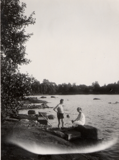 Gråehus ,Erik Wahlberg, Sigrid Wahlberg

Dok.090625/SJ