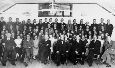 4. Holger Andersson  16. Olof Rudell, skohandl   26. Svensson, affärsbiträde   51. Helge Svahn,  handlare  56. Back, konsult  Västervik Länsordförande   64. Erik Rudell, skohandlare  67. Bälter Olsson, handlare 71. Henry Thörnqvist, handlare  75. Karl Karlsson, handlare  79. Nils Dahlgren, Handlare  Andersson. 