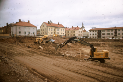 Stadshusbygget grävningsarbete

090402/KG