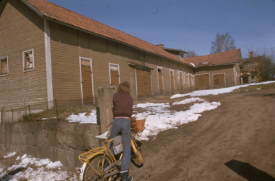 Västra Skolgatan / Ringvägen Uthus som hörde till Högalid
Uppgift PRO´s bildcirkel
090511/KG