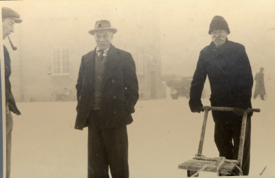 1. Gillis Gustavsson  2. Abbe Johansson  3. Axel "Kruse" Hörberg. 