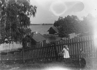 Greta Gröndahl vid Krön.          