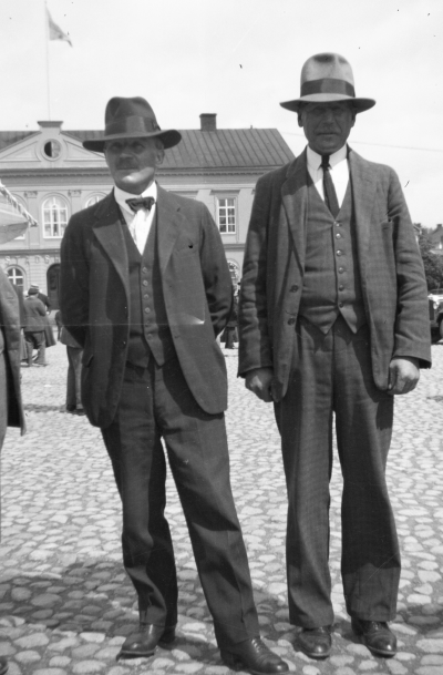 Fr.v
1. Johan Svensborg
2. Ekström,"Hejsan"