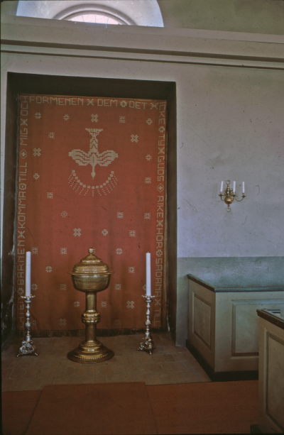 Interiör Rumskulla kyrka

090402/KG