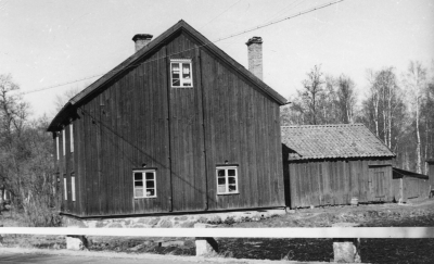 Krukmakare Forsbergs verkstad 1958.