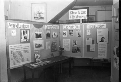 Utställning på biblioteket 