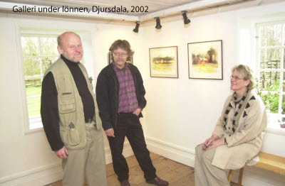 Thorsten Ungsäter, Sven Kask och Britt-Marie Ungsäter
Bilden visades på stadsmuseets utställning med Janne Strömstens foton hösten 2024
