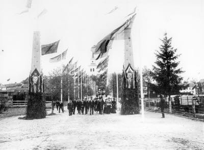 Järnvägsingvigningen 1902