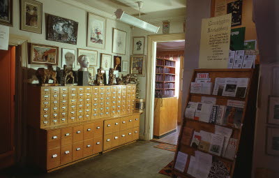 Interiör från gamla stadsbiblioteket 

090401/KG