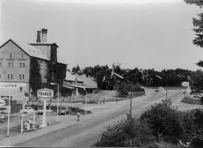 Storgatan hösten 1979 
Pripps bryggeri ( tidigare Centralbryggeriet )

Bilden tagen från 3:dje våningen i Persborg.   T E.