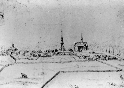 Detalj Dahlbergs suecia et Karolina trycktes åren 1690- 1713.           T.E.