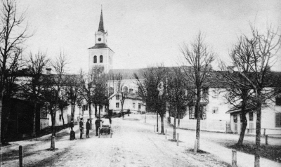 Järnvägsallén. 