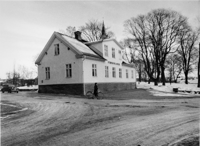 Storgatan öster torget, gamla biblioteket, rektorsbostaden