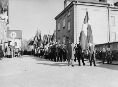 1?, 2 Lars Cederteg, Vimmerby, charkuterist  3 ?,  4?,    5 Tore Lundgren, Drätsel Kamarens. ordförande nämdeman, landstingsman  6 Gunnar Persson, Vimmerby, utkörare.    