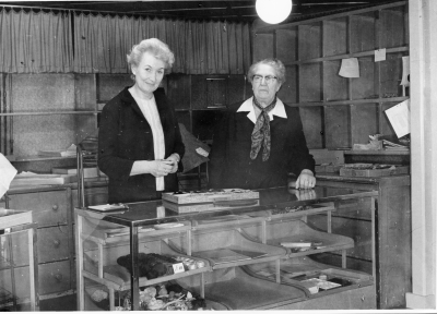 Fr.v. Britta Bälter, Astrid Bälter-Olsson Fru.  