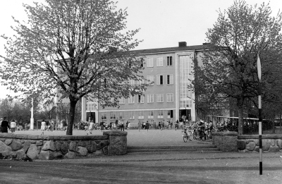 Vimmerby Folkskola byggd 1931.
( Astrid Lindgrens skola )