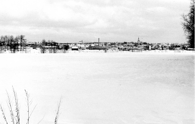 Vimmerby från Storholmen.   T.E.