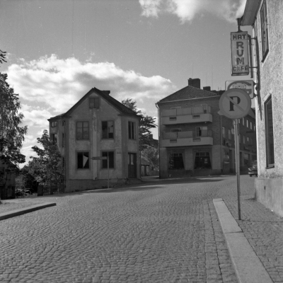 Storgatan
- Enellska huset, revs på 1960 - talet -

Dok.110413/KG