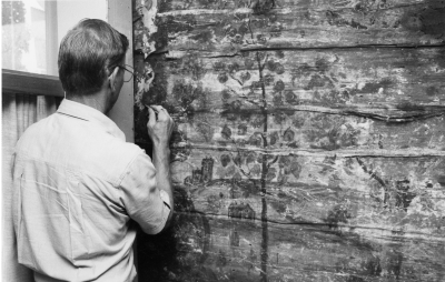 Skor& Läder, huset kvarteret Näktergalen.  Tage Molander. 