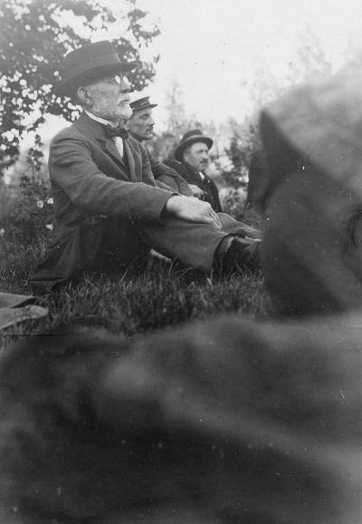 Från vänster  1. Sven-Erik Andersson, Erikstad 3. Axel Ståhl, fabrikör.    