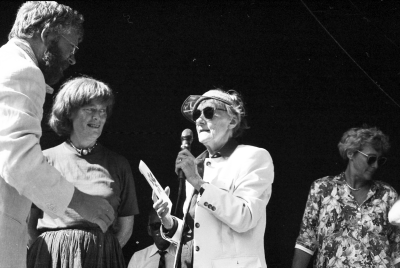 Sagobyns Pippi Långstrumps - stipendium 88 - 08 - 06
Från vä okänd, Gunnel Linde, Astrid Lindgren, okänd