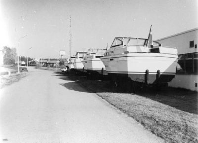 Storebro båtvarv vid Kungens Eriksgata 12-10-1978  T.E.