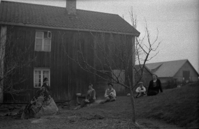 Hamra by

Från vänster 1 Elin Johansson Högtomta Vimmerby 2 Amanda Danielsson Hamra 3 Nils Danielsson Hamra 4 Per Danielsson Hamra 5 Anna Danielsson Hamra  Ägare Alex Karlsson Vimmerby ( Åbro ) såldes till  Larsson Södra nuvarande ( 1969 ) ägare Göte Karlsson Hamra  år ?       