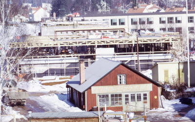 Bygget av bibliotek

090401/KG