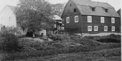 Axel Fagerholms garveri, Före detta Östermans garveri, Storgatan i Wimmerby 1926. Drevs till 1925, invigdes på Skansen år 1934.
