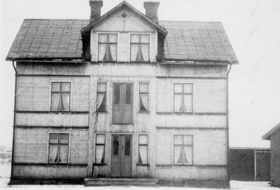 Bäcksholm Ö. Tullportsgatan 6, 1910-talet ägare som även byggt huset Frans Gustavsson ("Frans i Bäcken"). 
