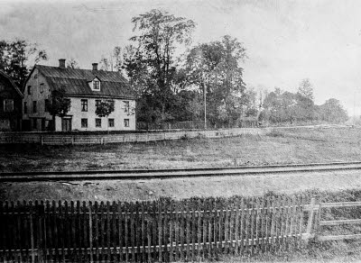 Hantverkshemmet vid Västra Tullen
Åbrovägen. Revs på 1950-talet.   T.E.