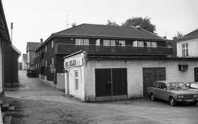 Del av gamla Koppargården ( mot Sevedegatan och Klemens gränd )
Agne Soldans Bilförsäljning